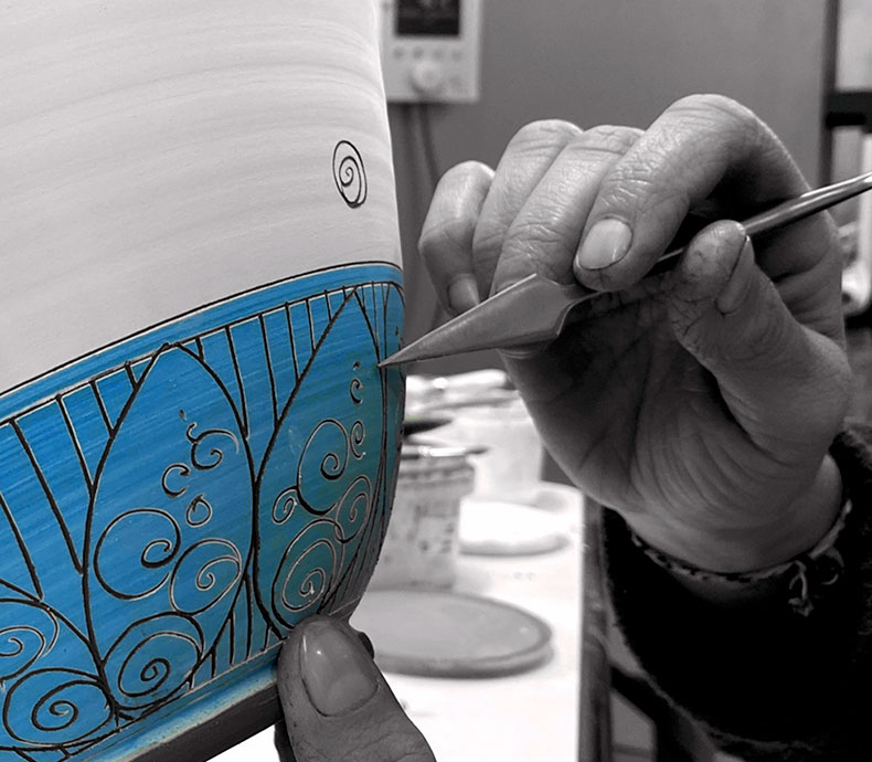 PEINTURE & SCRAFFITO PEINTURE & SCRAFFITO
